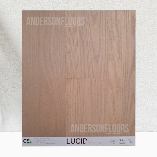 Canadian Standard, LUCID Planks 7½” x 3/4" Engineered Hardwood - Pristine Canadian Standard, LUCID Planks 7½” x 3/4" Engineered Hardwood - Pristine
